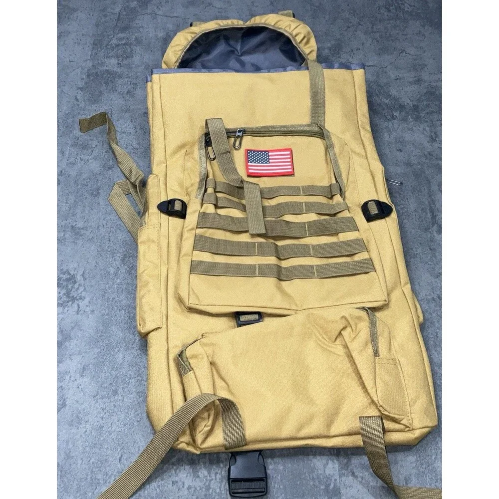 70 L Hiking Backpack For Men Waterproof Military Camping Rucksack